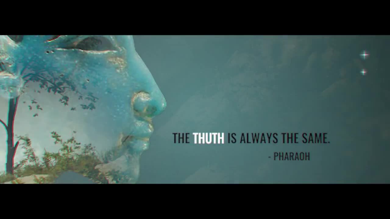 双曝光效果Facebook封面视频素材库精选pr模板