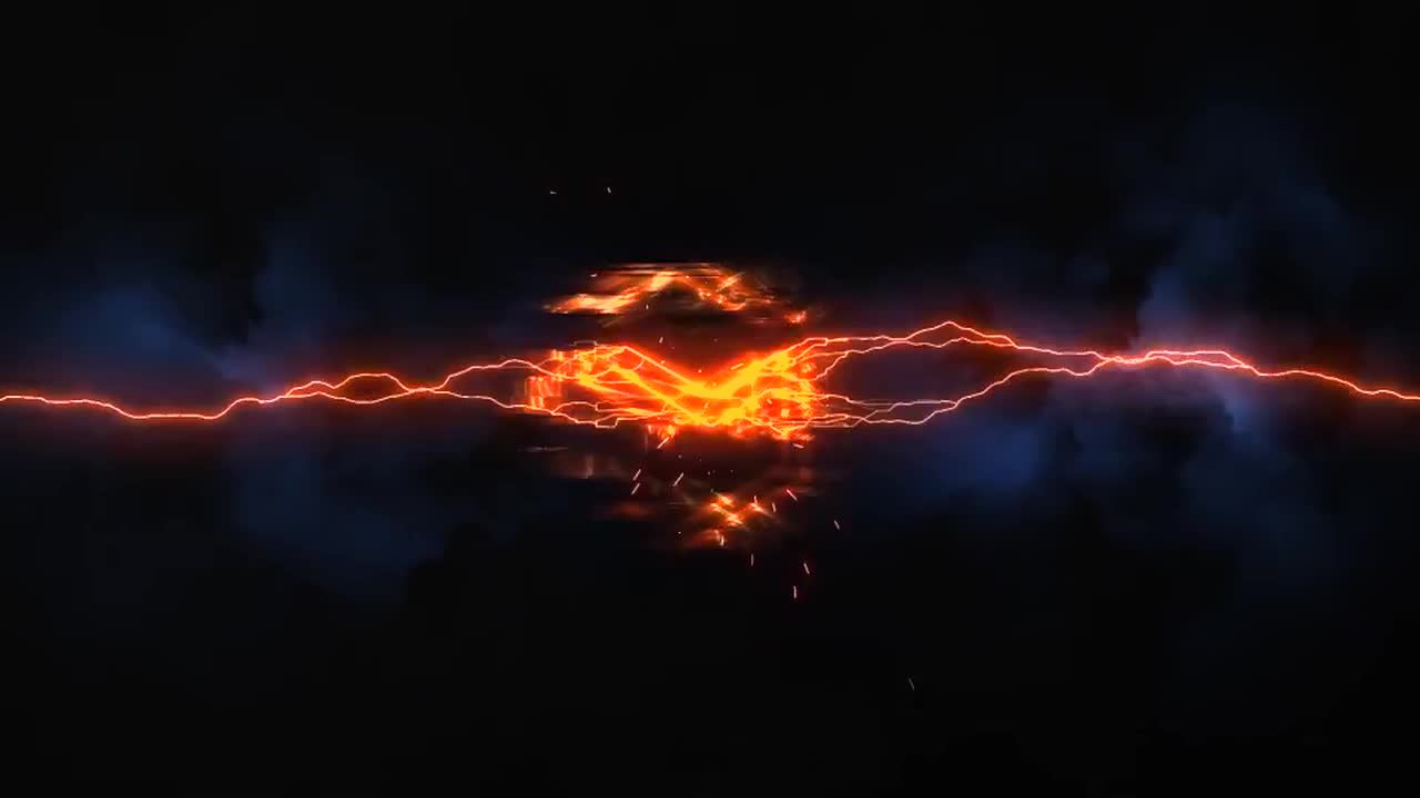 超现代动画扭曲故障标识素材库精选AE模板