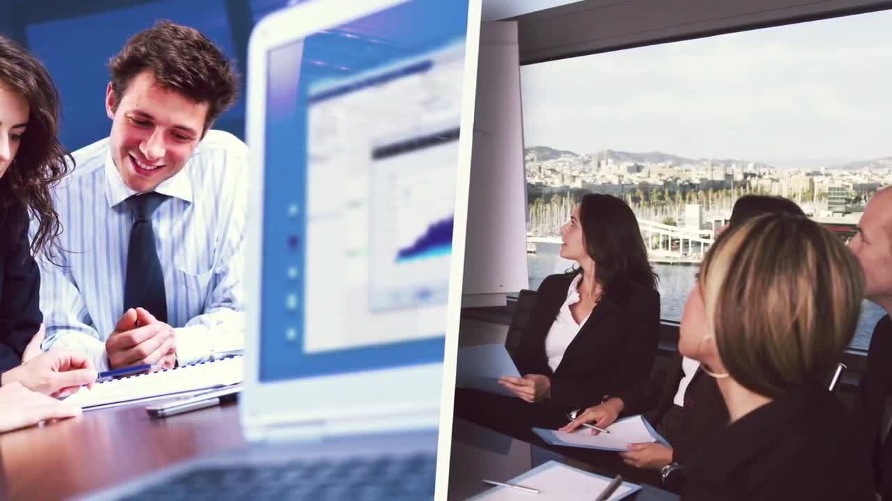 动态的商业展览照片展示素材库精选AE模板