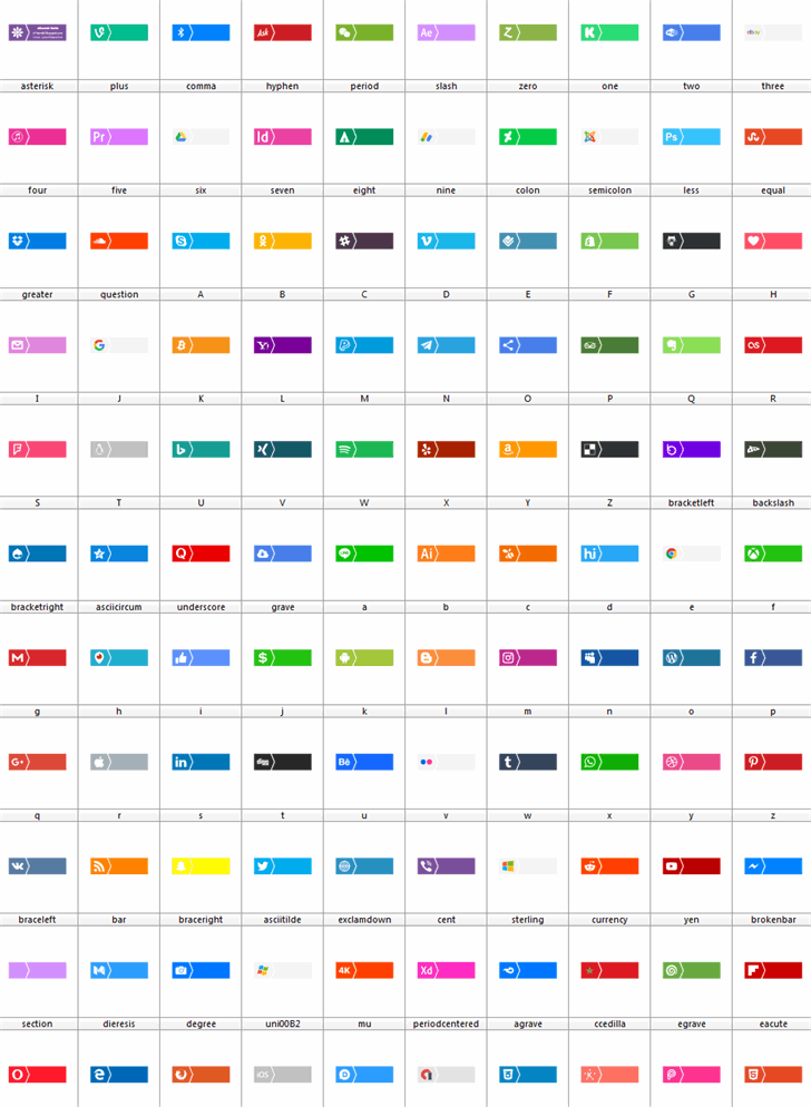 Font Networks Color font插图1