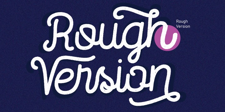 Routerline Rough Font Family插图2