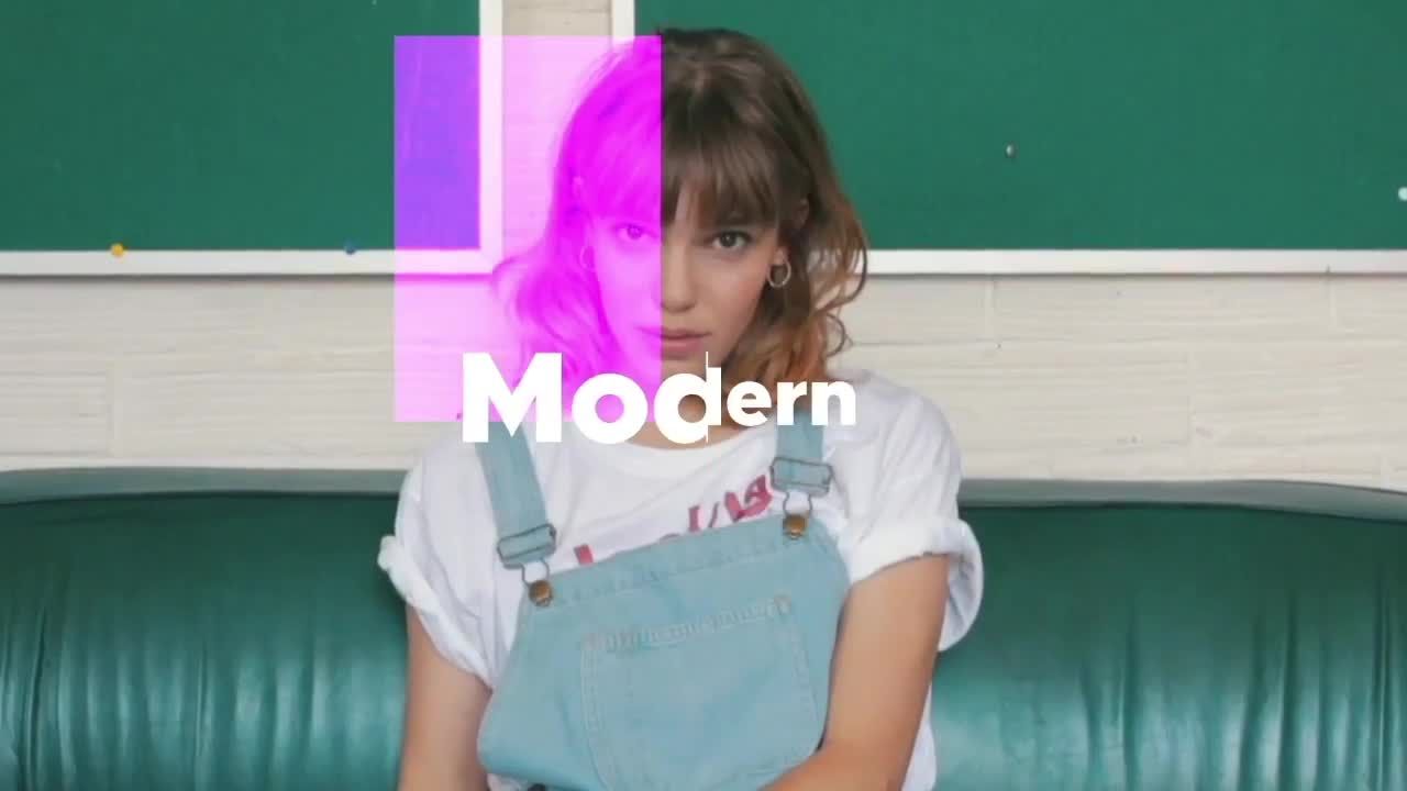 广告动态幻灯片开场动画素材库精选AE模板