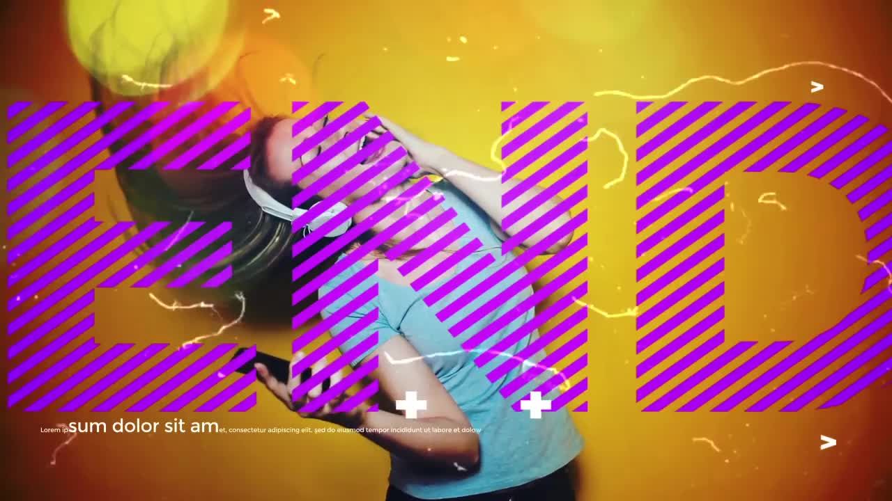 时尚动态媒体文字图片视频包装片头素材库精选AE模板