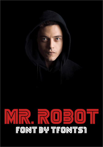 MrRobot font素材之家精选英文字体