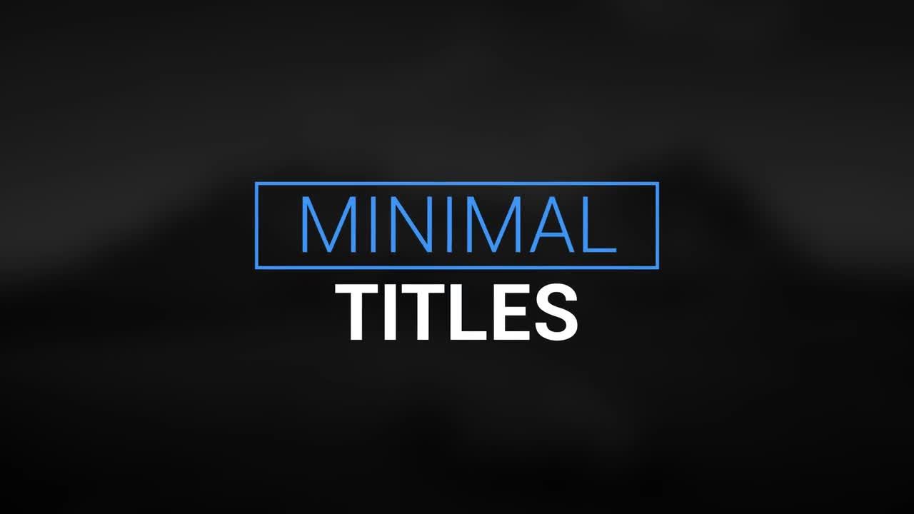 10个下三分之一体育运动全屏标题素材库精选AE模板