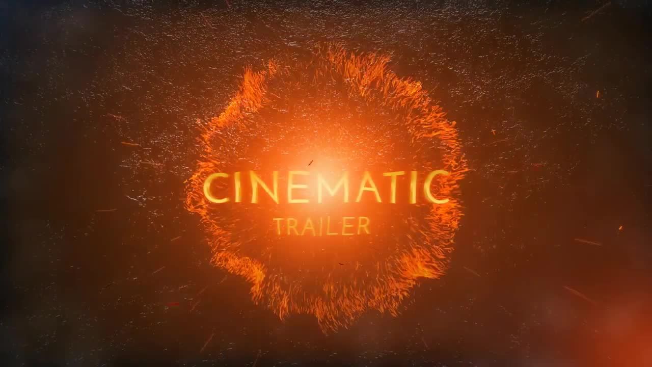 简单易修改的电影标题素材库精选AE模板