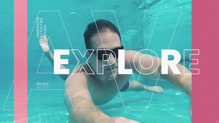 时尚有活力的产品展示ae模板