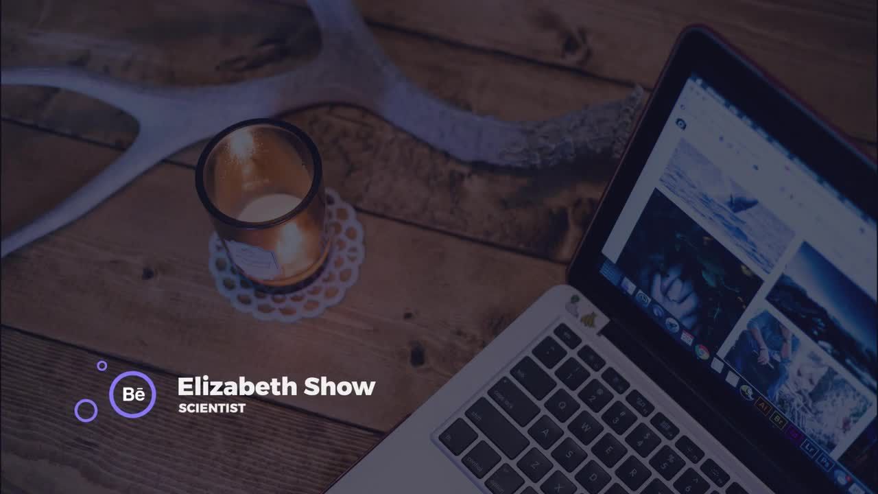 下三分之一文字标题字幕条动画