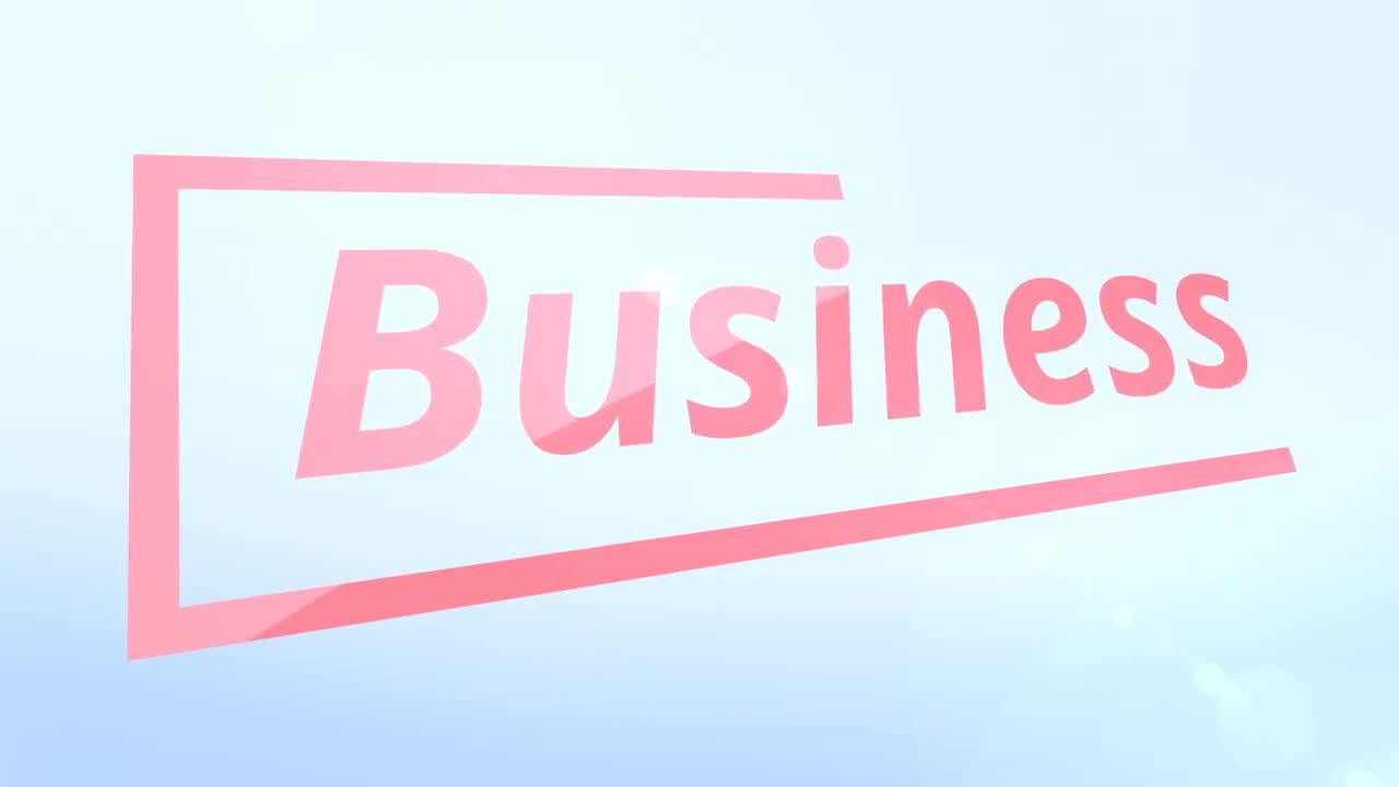 简约的3D徽标动画素材库精选AE模板