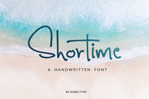 Shortime Font素材之家精选英文字体
