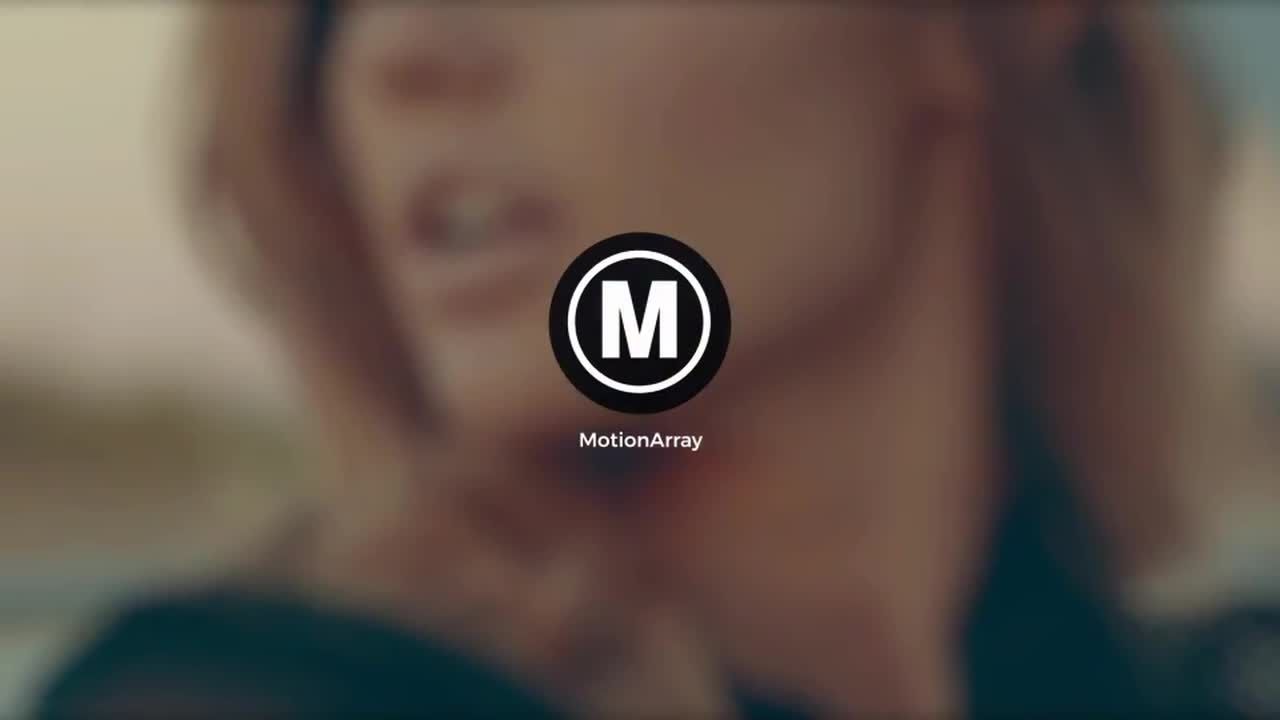 6个简短创意清新动画徽标展示素材库精选AE模板