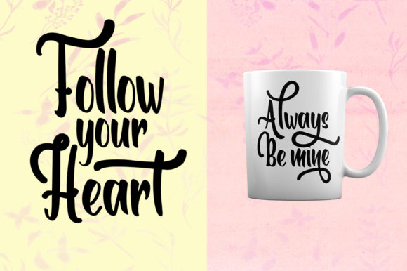 Romanttica Font插图1