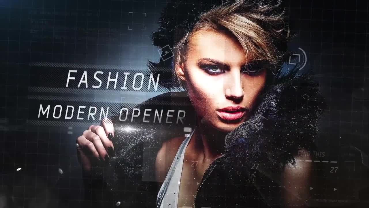 时尚现代开瓶器幻灯片素材库精选AE模板