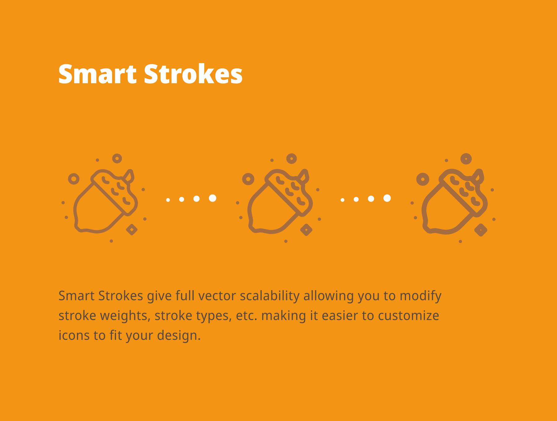 素材库下午茶：30枚感恩节主题矢量线条素材库精选图标集插图(3)
