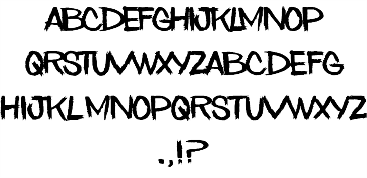 Among Dead Priest font插图1