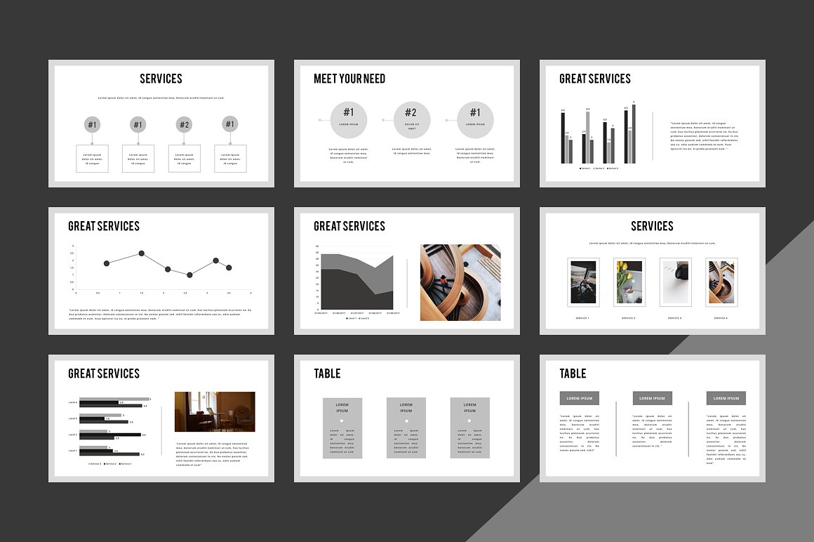 一套适合公司文化和个人履历的ppt模板下载[pptx]插图(1)