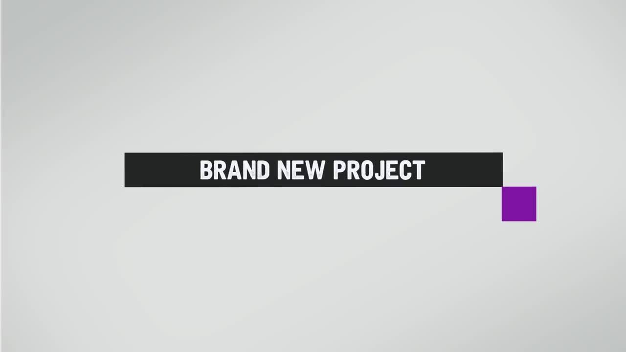 全新动态的企业Stomp徽标素材库精选AE模板