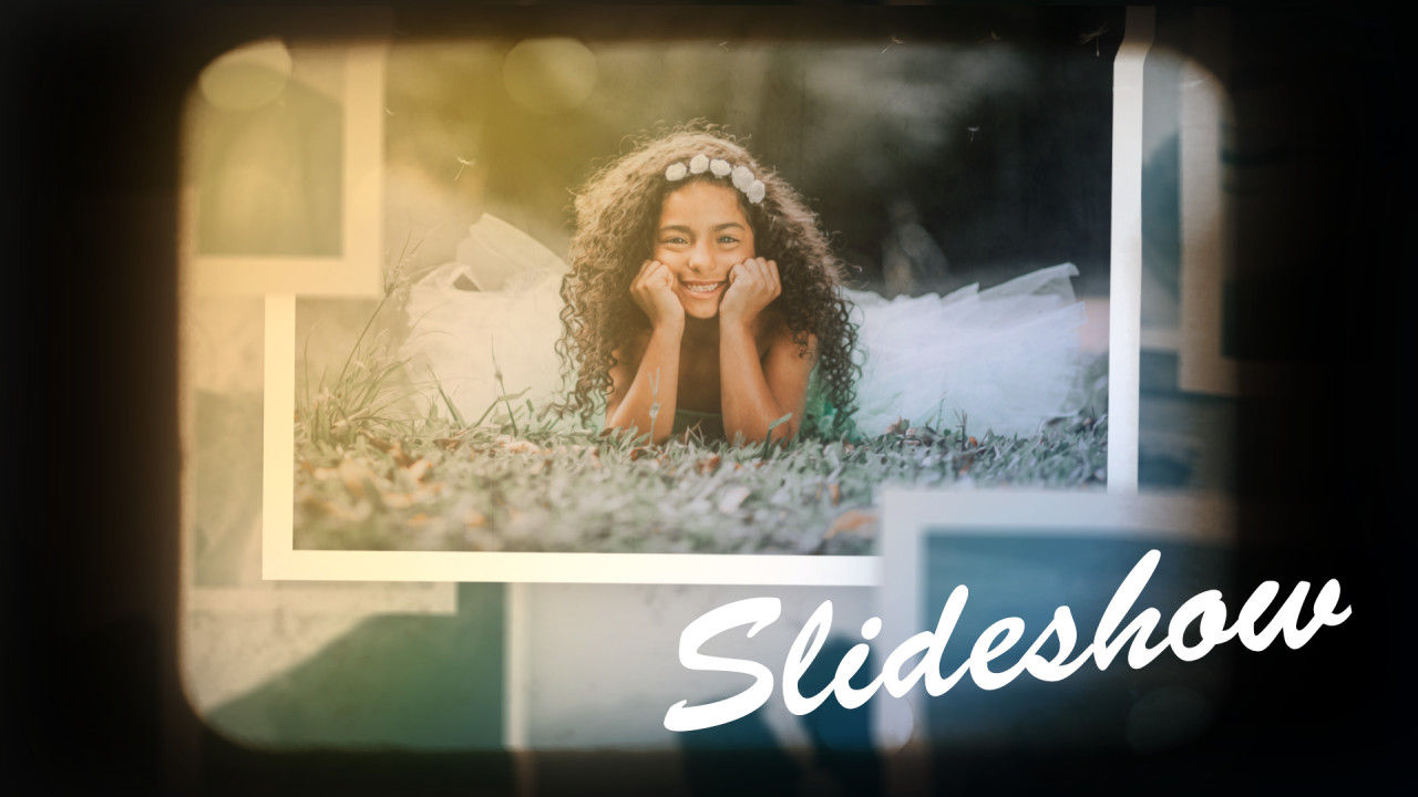 炫酷视觉效果照片幻灯片素材库精选AE模板