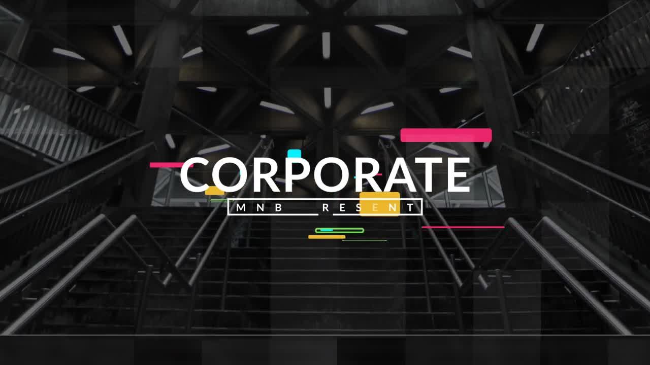 快速动态动画企业精彩介绍素材库精选AE模板