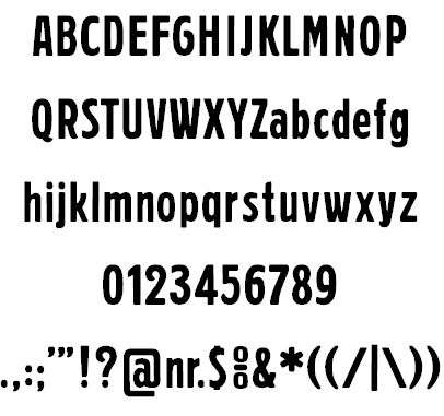 Prager Headlines font插图1 Prager Headlines font插图1