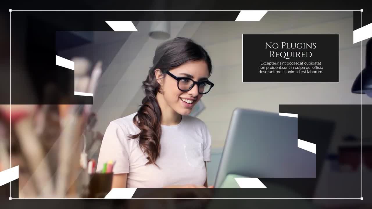 商业公司动态介绍展览素材库精选AE模板