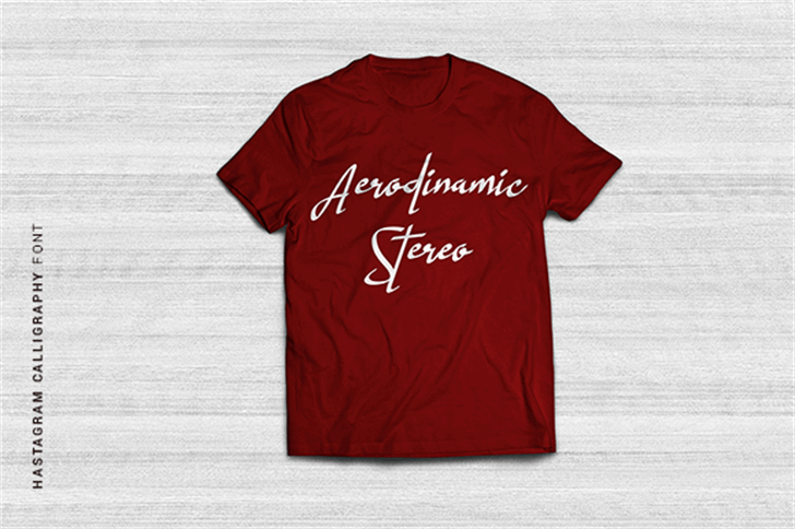 Hastagram Personal font插图7