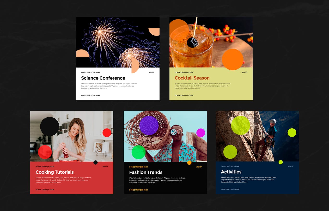 多行业适用社交媒体Banner横幅广告设计模板素材库精选v85 Social Media Banners – Vol85插图(1)