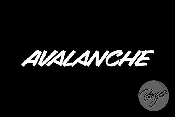Avalanche Font素材之家精选英文字体