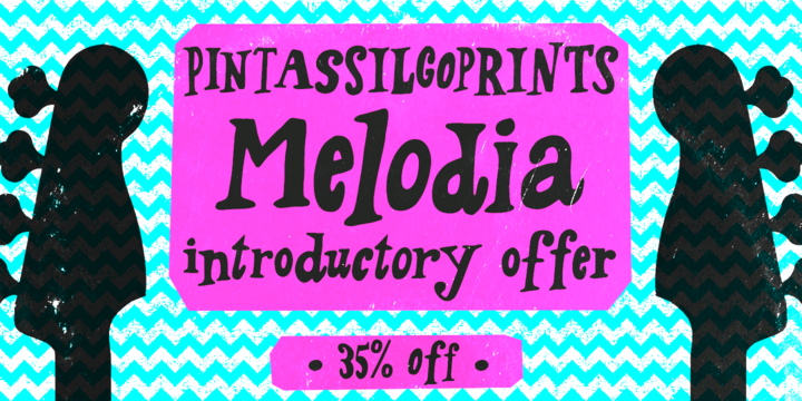 Melodia Font插图