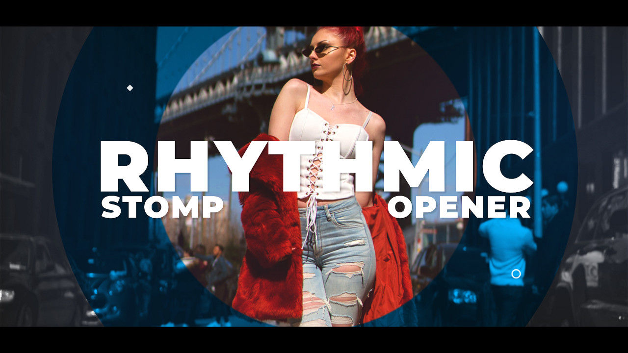 节奏性开场白素材库精选AE模板