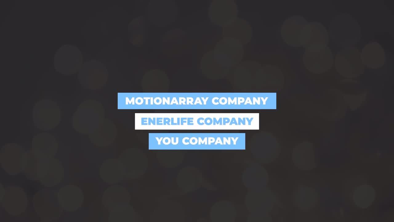 13种动态标题素材库精选AE模板