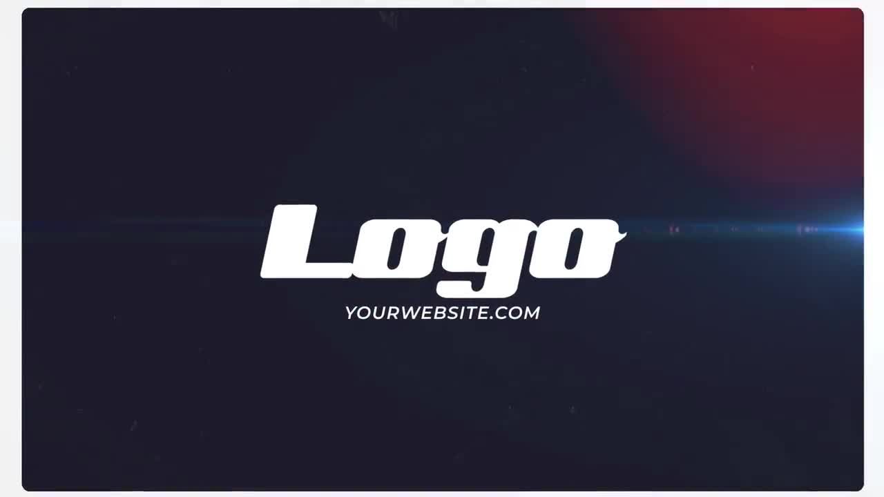 时尚华丽开场logo动画AE视频模板