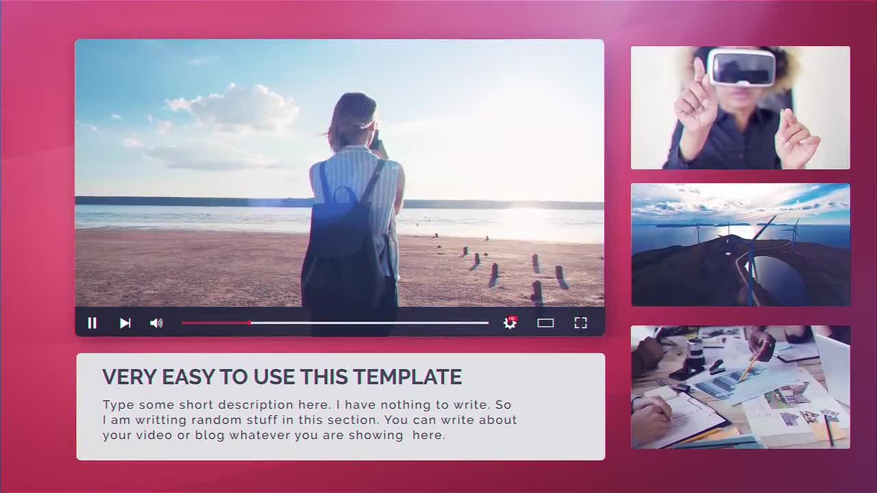 明亮且动态动画的片头过渡效果素材库精选AE模板