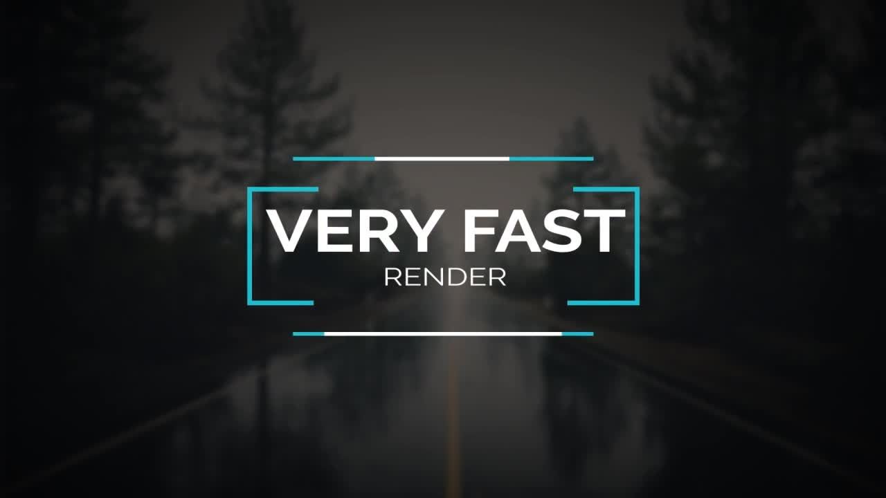 10个下三分之一商业演示全屏标题素材库精选AE模板