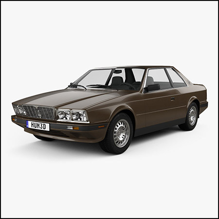 Maserati Biturbo 1982玛莎拉蒂汽车素材之家精选3D模型
