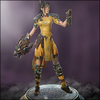 最终幻想游戏角色人物素材之家精选3D模型