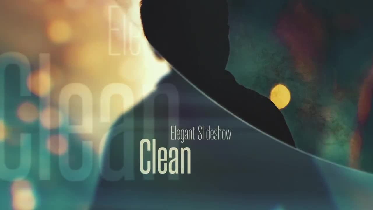 优美简洁的幻灯片动画展示素材库精选AE模板