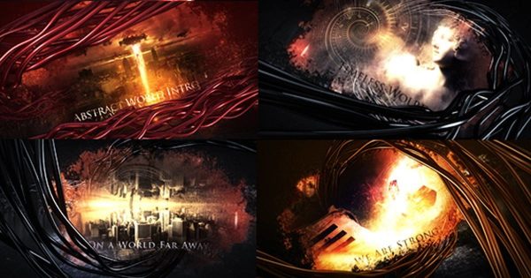 抽象世界特效开场素材库精选AE模板 Abstract World