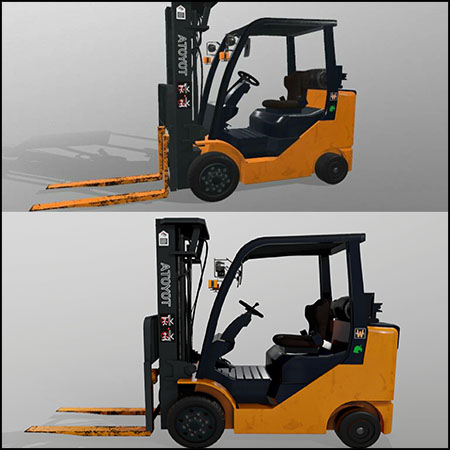 UOIT Capstone – 叉车素材之家精选3D模型