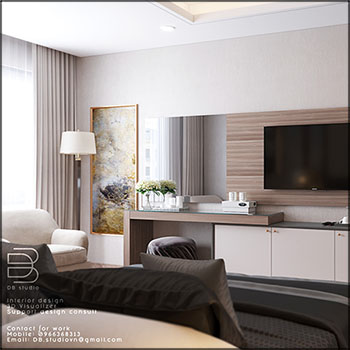 欧式卧室室内场景素材之家精选3D模型 by DB Studio