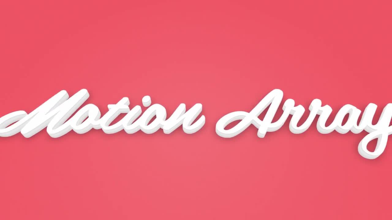 简洁干净企业标志logo动画素材库精选AE模板