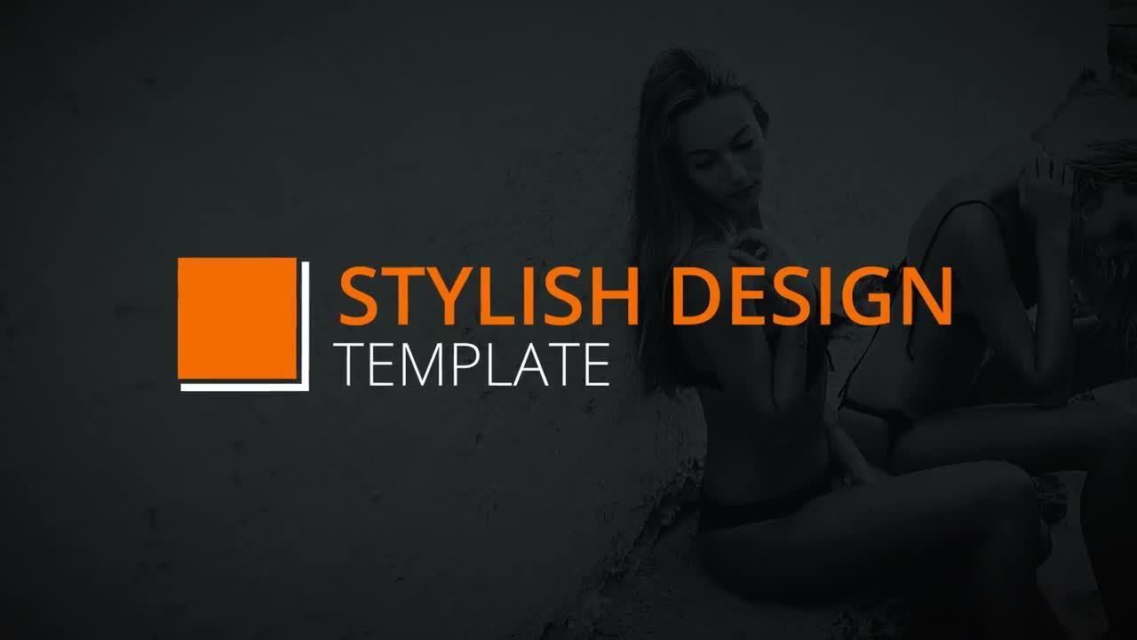 12个时尚流畅标题动画素材库精选AE模板