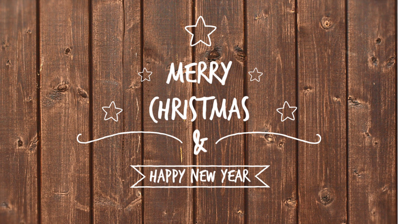 神奇的圣诞节幻灯片动画PR模板