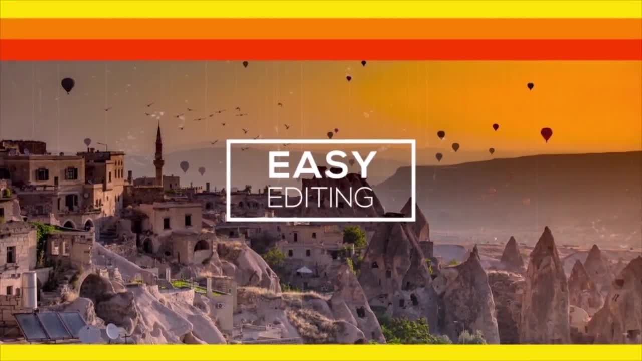 滑动效果广告幻灯片素材库精选AE模板