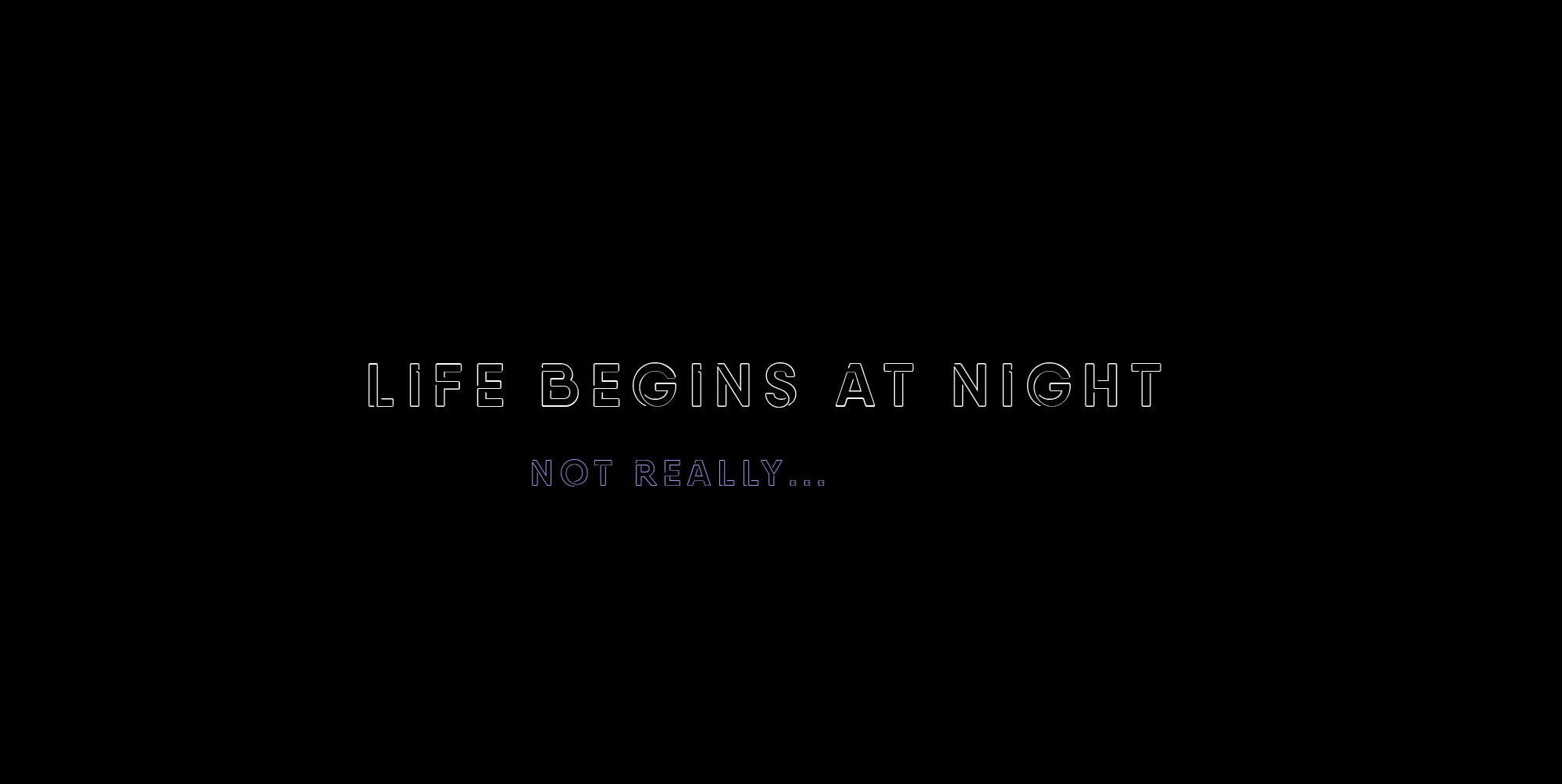 霓虹灯风格品牌设计英文装饰字体素材库精选 Neon Display Font插图(1)