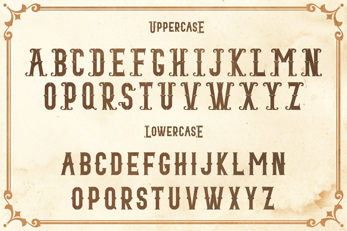 Blacktail Font插图3