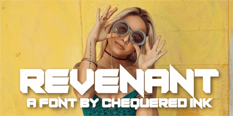 Revenant font素材之家精选英文字体
