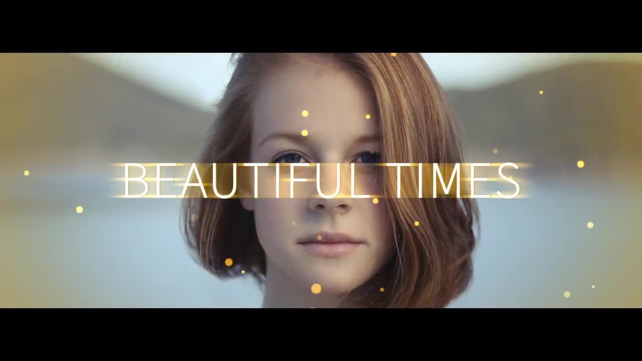 美好的旅游度假回忆照片素材库精选AE模板