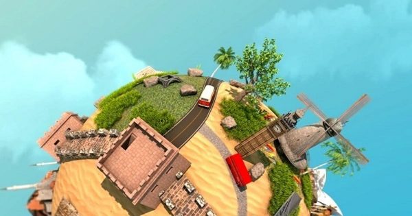 3D星球旅行动画AE视频模板 Planet Travel