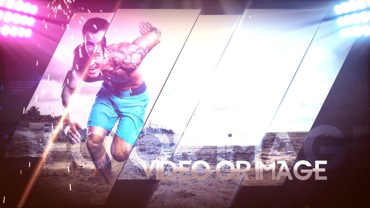 体育转场幻灯片素材库精选AE模板